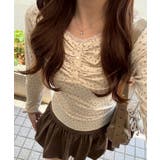 花柄レーストップス | RMAF NICE CLAUP / OLIVE des OLIVE | 詳細画像7