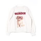 オートミール | めがね犬スウェット | NICE CLAUP / OLIVE des OLIVE　OUTLET