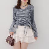 チョーカー付ドロストプルオーバー | NICE CLAUP / OLIVE des OLIVE　OUTLET | 詳細画像2 