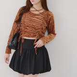 チョーカー付ドロストプルオーバー | NICE CLAUP / OLIVE des OLIVE　OUTLET | 詳細画像1 