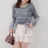 チョーカー付ドロストプルオーバー | NICE CLAUP / OLIVE des OLIVE　OUTLET | 詳細画像16 