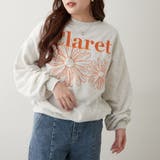 フラワー刺繍スウェット | NICE CLAUP / OLIVE des OLIVE　OUTLET | 詳細画像4 