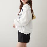 フラワー刺繍スウェット | NICE CLAUP / OLIVE des OLIVE　OUTLET | 詳細画像14 