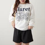 オフ | フラワー刺繍スウェット | NICE CLAUP / OLIVE des OLIVE　OUTLET