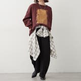 【NUNIFE】箔プリント裏起毛スウェット | RMAF NICE CLAUP / OLIVE des OLIVE | 詳細画像46