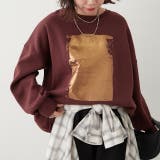 【NUNIFE】箔プリント裏起毛スウェット | RMAF NICE CLAUP / OLIVE des OLIVE | 詳細画像41