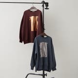 【NUNIFE】箔プリント裏起毛スウェット | RMAF NICE CLAUP / OLIVE des OLIVE | 詳細画像73