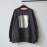 柄4 | 【NUNIFE】箔プリント裏起毛スウェット | RMAF NICE CLAUP / OLIVE des OLIVE