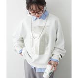 オフ | 【NUNIFE】箔プリント裏起毛スウェット | RMAF NICE CLAUP / OLIVE des OLIVE