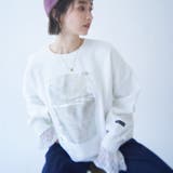 【NUNIFE】箔プリント裏起毛スウェット | RMAF NICE CLAUP / OLIVE des OLIVE | 詳細画像59