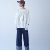 【NUNIFE】箔プリント裏起毛スウェット | RMAF NICE CLAUP / OLIVE des OLIVE | 詳細画像64