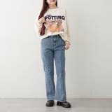 3匹の子犬めがねスウェット | NICE CLAUP / OLIVE des OLIVE　OUTLET | 詳細画像8 