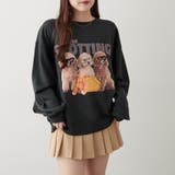 3匹の子犬めがねスウェット | NICE CLAUP / OLIVE des OLIVE　OUTLET | 詳細画像12 