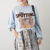 3匹の子犬めがねスウェット | NICE CLAUP / OLIVE des OLIVE　OUTLET | 詳細画像26 