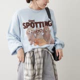 3匹の子犬めがねスウェット | NICE CLAUP / OLIVE des OLIVE　OUTLET | 詳細画像31 