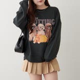 スミクロ | 3匹の子犬めがねスウェット | NICE CLAUP / OLIVE des OLIVE　OUTLET