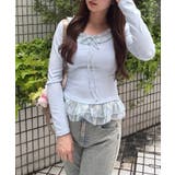 チェックフリルT | NICE CLAUP / OLIVE des OLIVE　OUTLET | 詳細画像24 