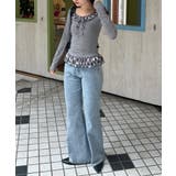 チェックフリルT | NICE CLAUP / OLIVE des OLIVE　OUTLET | 詳細画像42 