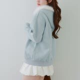 【5色展開】裏起毛 ラメキラキラファーパーカー | RMAF　NICE CLAUP / OLIVE des OLIVE | 詳細画像64 