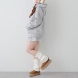 ラメキラキラファーパーカー | RMAF　NICE CLAUP / OLIVE des OLIVE | 詳細画像17 