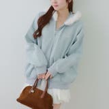 【5色展開】裏起毛 ラメキラキラファーパーカー | RMAF　NICE CLAUP / OLIVE des OLIVE | 詳細画像62 