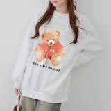 キラキラロゴクマ裏起毛プルオーバー | NICE CLAUP / OLIVE des OLIVE OUTLET | 詳細画像6