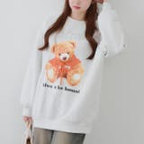 キラキラロゴクマ裏起毛プルオーバー | NICE CLAUP / OLIVE des OLIVE OUTLET | 詳細画像7
