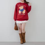 キラキラロゴクマ裏起毛プルオーバー | NICE CLAUP / OLIVE des OLIVE OUTLET | 詳細画像15