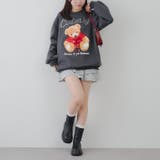 キラキラロゴクマ裏起毛プルオーバー | NICE CLAUP / OLIVE des OLIVE OUTLET | 詳細画像23