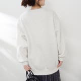 お花とロゴのアソート裏起毛プルオーバー | RMAF　NICE CLAUP / OLIVE des OLIVE | 詳細画像12 