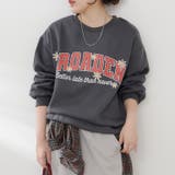 お花とロゴのアソート裏起毛プルオーバー | RMAF　NICE CLAUP / OLIVE des OLIVE | 詳細画像15 