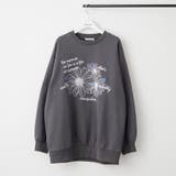 柄5 | お花とロゴのアソート裏起毛プルオーバー | RMAF　NICE CLAUP / OLIVE des OLIVE