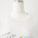 お花とロゴのアソート裏起毛プルオーバー | RMAF　NICE CLAUP / OLIVE des OLIVE | 詳細画像33 