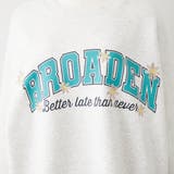 お花とロゴのアソート裏起毛プルオーバー | RMAF　NICE CLAUP / OLIVE des OLIVE | 詳細画像37 