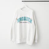 柄2 | お花とロゴのアソート裏起毛プルオーバー | RMAF　NICE CLAUP / OLIVE des OLIVE