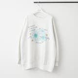 柄1 | お花とロゴのアソート裏起毛プルオーバー | RMAF　NICE CLAUP / OLIVE des OLIVE