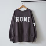 チャコール | 【NUNIFE】スリット入り裏起毛スウェット | RMAF NICE CLAUP / OLIVE des OLIVE