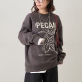 【NUNIFE】図案刺繍裏起毛スウェット | RMAF　NICE CLAUP / OLIVE des OLIVE | 詳細画像3 