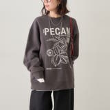 【NUNIFE】図案刺繍裏起毛スウェット | RMAF　NICE CLAUP / OLIVE des OLIVE | 詳細画像5 