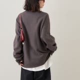 【NUNIFE】図案刺繍裏起毛スウェット | RMAF　NICE CLAUP / OLIVE des OLIVE | 詳細画像7 