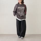 【NUNIFE】図案刺繍裏起毛スウェット | RMAF　NICE CLAUP / OLIVE des OLIVE | 詳細画像10 