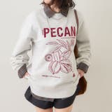 【NUNIFE】図案刺繍裏起毛スウェット | RMAF　NICE CLAUP / OLIVE des OLIVE | 詳細画像1 