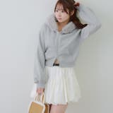 裏起毛で暖かい、ラメファーパーカー | RMAF NICE CLAUP / OLIVE des OLIVE | 詳細画像15