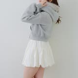 裏起毛で暖かい、ラメファーパーカー | RMAF NICE CLAUP / OLIVE des OLIVE | 詳細画像18