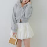 裏起毛で暖かい、ラメファーパーカー | RMAF NICE CLAUP / OLIVE des OLIVE | 詳細画像19