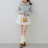 裏起毛で暖かい、ラメファーパーカー | RMAF NICE CLAUP / OLIVE des OLIVE | 詳細画像28