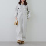 裏起毛で暖かい、ラメファーパーカー | RMAF NICE CLAUP / OLIVE des OLIVE | 詳細画像40