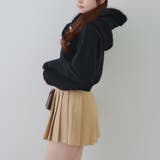 裏起毛で暖かい、ラメファーパーカー | RMAF NICE CLAUP / OLIVE des OLIVE | 詳細画像48