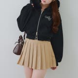 裏起毛で暖かい、ラメファーパーカー | RMAF NICE CLAUP / OLIVE des OLIVE | 詳細画像49