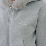 裏起毛で暖かい、ラメファーパーカー | RMAF NICE CLAUP / OLIVE des OLIVE | 詳細画像60